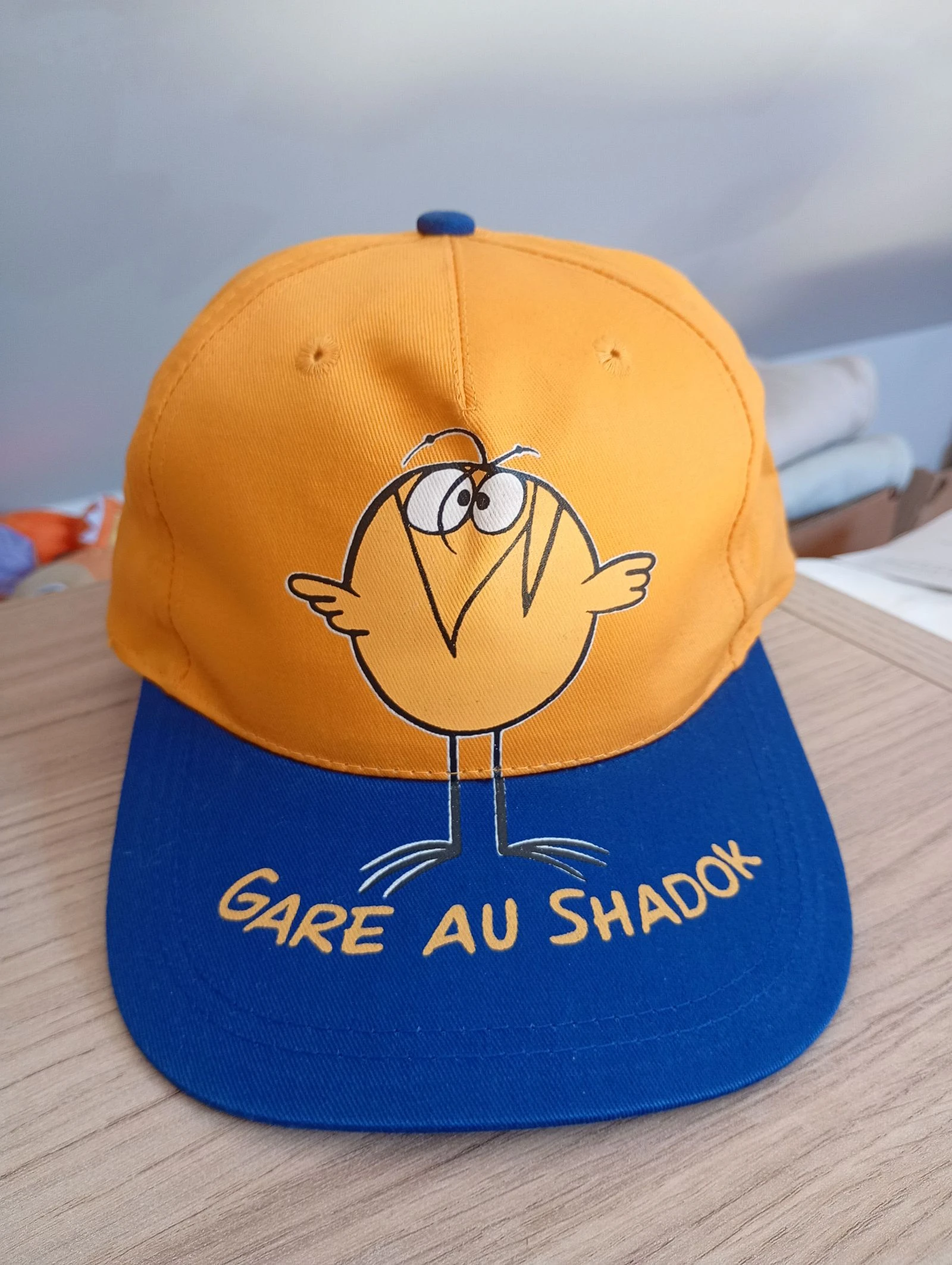 Boné vintage anos 90 snapback oficial Shadoks ajustável